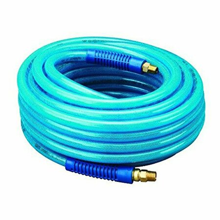 MILTON INDUSTRIES 3/8 in. X 50' Polyurethane Air Hose - Swivel Fittings PE13-50AE